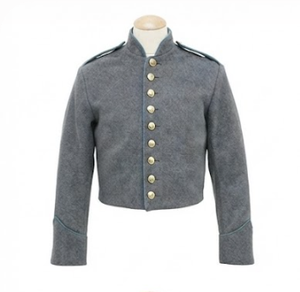 Veste d'uniforme de garde historique de style confédéré pour homme, reproduction civile, toutes saisons - Product Image 2