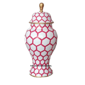 New Classic European Blue and White Porcelain <b>Ginger</b> <b>Jars</b> for Home Decoration Customized Home Decor <b>Jars</b> - Product Image 2