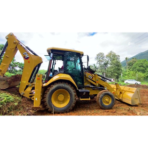 Chargeuse sur pneus John Deere d'occasion, forte puissance hydraulique, machine de manutention de matériaux - Product Image 3