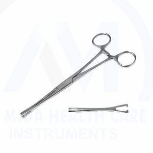 Pinza Quirúrgica de Acero Inoxidable de 110 mm, Manual, con Certificación CE Clase I, Instrumento para Uso en Quirófano - Product Image 2