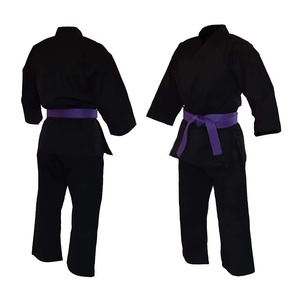 Kimono Harn Kids BJJ Gi en tissu perlé 100% coton 380g léger et durable avec ceinture blanche, logo sur le devant, approuvé par l'IBJJF - Product Image 6