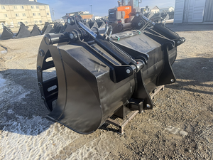 รถตักล้อยาง102 Hi VIS ถัง Grapple Bucket ก่อสร้างที่แนบมากับงานหนัก - Product Image 4