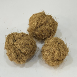 Hoang Linh SG Kimy + 84938616690 Eco-Friendly Coco Ball Dog Chew Natural Coconut Chew Rope Toy Handmade in Vietnam - Product Image 4