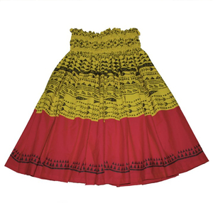 Falda Larga de Algodón 100% para Mujer, Bordada con Flores Hawaianas, Estilo Tropical, para Playa o Isla, Otoño, Casual, Ligera y Fluida - Product Image 5