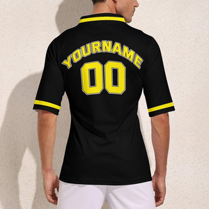 Camisetas de rugby sublimadas personalizadas para hombre, transpirables, tallas grandes, uniformes deportivos, ropa de equipo, alta calidad, precio de fábrica al por mayor - Product Image 5