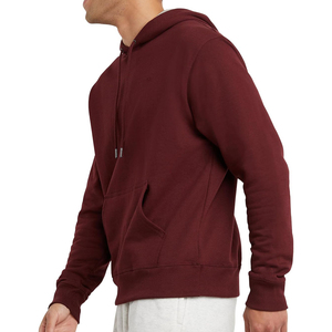 Sajjawal Zipper-Up Regular Fit 100% Cotton Fleece Heavyweight Solid Mens Unisex Hip Hop Winter Breathable Eco-Friendly <b>Hoodie</b> - Product Image 3