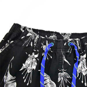 Pantalones Cortos Deportivos Casuales Vintage de Alta Calidad para Hombre con Logotipo Personalizado, Pantalones Cortos Sólidos con Cordón Ajustable en la Cintura Media, Transpirables - Product Image 4