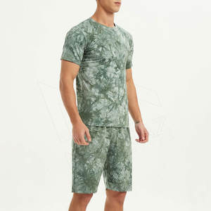 Ensembles T-shirt et Short Homme Imprimé Lettres – Tenue Décontractée d'Été / Ensemble T-shirt et Short Homme Marque Streetwear - Product Image 3