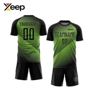 ชุดฟุตบอลชาย XEEP รุ่นปรับแต่งได้ XC-SU-68 ผ้าโพลีเอสเตอร์ระบายอากาศดี พิมพ์ลายด้วยความร้อน แห้งเร็ว ทรงคลาสสิคเข้ารูป OEM - Product Image 2