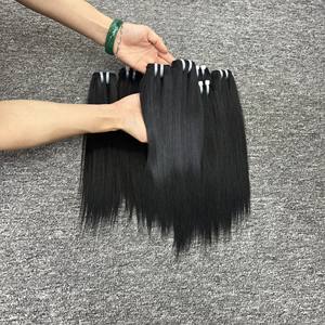 Vente en gros de cheveux VIP en trame dentelle frontale 100% extensions de cheveux vierges crus vietnamiens un donneur variété de couleurs textures - Product Image 1