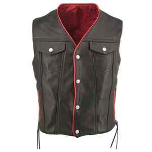 Gilet en cuir pour homme, confortable, respirant, chaud pour l'hiver, vêtements de sport, prix de gros mondial, design unique - Product Image 4
