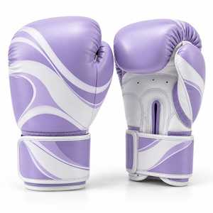 Gants de boxe personnalisés avec logo, 10oz 16oz, en PU, fermeture auto-agrippante, pour entraînement de sparring, Muay Thai, Sanda, Kick Boxing - Product Image 4