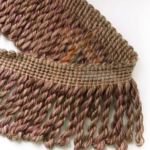 Flecos de lana de color sólido en venta, nuevo diseño, flecos de lana profesionales - Product Image 4