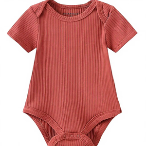 Hanzi Newborn Wholesale Custom Print Breathable Waterproof Unisex Baby Romper Long Sleeve Bamboo Two Way YKK Zipper Baby Kids - Product Image 1