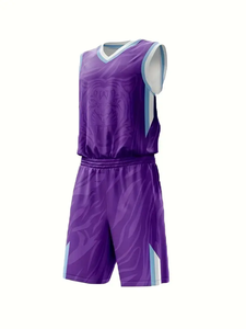 Camisetas de Baloncesto con Cuello de Punto Acanalado Flexible para Mayor Comodidad - Product Image 3