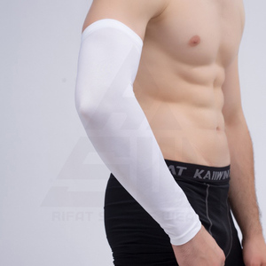 Manches de protection solaire UV compressives, respirantes, imprimées, en Spandex et Polyester 180g, séchage rapide, élastiques, pour cyclisme et pêche - Product Image 5