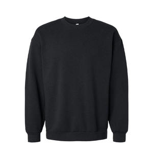 Men's 100% Cotton Pullover Sweatshirt Anti Pilling Fleece <b>Fabric</b> Ribbed Cuffs Feature Gym Workout Casual Daily Wear Custom Size - Product Image 1