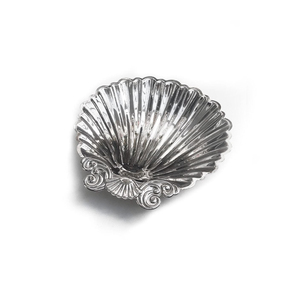 Elegante tazón vintage plateado con forma de concha, plato de lujo de acero inoxidable con forma de vieira, tazón para frutas y aperitivos para vajilla de hotel. - Product Image 6