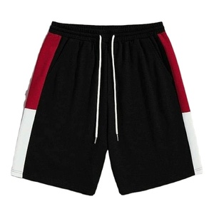 Shorts décontractés pour hommes en toile 100 % coton véritable, séchage rapide, taille élastique, logo personnalisé, prix bas, vente chaude - Product Image 1