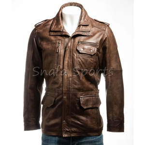 Wholesale Custom Made Leather Winter <b>Jacket</b> <b>For</b> <b>Men</b> Breathable Comfortable <b>Men</b> Fashion Casual <b>Jackets</b> - Product Image 2