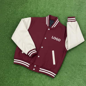 Chaqueta Varsity para Mujer, Calidad Premium, Transpirable, Hombros Caídos, Gran Venta, Nuevo Diseño Moderno, Chaquetas Varsity para Hombre - Product Image 4