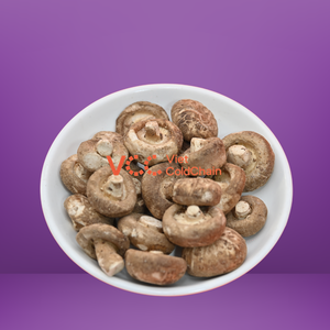 Freeze-Dried Whole <b>Cultivated</b> Shiitake Mushroom Caps | 100% Mushroom Rich Umami Flavor Crispy Vegan Ready-to-Eat HACCP Certified - Product Image 2