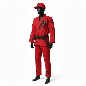 Uniforme de Jiu-Jitsu OEM ODM |   Kimono de BJJ brésilien avec logo personnalisé |   Combinaison légère d'arts martiaux à vendre - Product Image 3