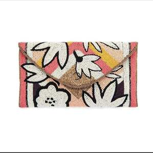 Stylish Embroidery Seed Beaded Envelope Clutch Wedding Festive Christmas Party Boho <b>Sling</b> <b>Bag</b> Chic Fashionable Women Evening <b>Bag</b> - Product Image 2