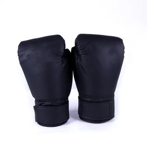 Guantes de Boxeo Personalizados de Color Puro, Guantes de Boxeo de Piel Sintética para Entrenamiento - Product Image 1