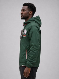 Chaqueta Cortavientos Casual de Súper Calidad con Cierre Frontal, Diseño Impermeable y con Capucha - Servicio OEM Disponible - Product Image 4