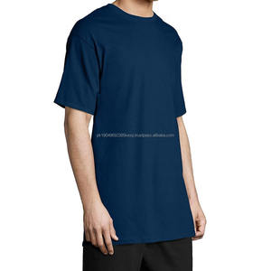 Camiseta Personalizada de Primera Calidad 100% Algodón para Hombre, Logotipo Personalizado, Manga Corta, Corte Holgado, Cuello Redondo, Tejido de Punto, Transpirable, de Secado Rápido - Product Image 1