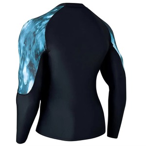 Camiseta Deportiva de Manga Larga para Hombre SUNDAR PURI SPORTS, Ropa de Gimnasio y Fitness, Spandex/Poliéster, Secado Rápido, Transpirable y Ligera - Product Image 4