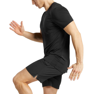 Ensemble T-shirt et short pour homme, entièrement stylé, très tendance, respirant, confortable, qualité supérieure, avec logo/couleurs personnalisés - Product Image 5