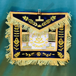 High Quality Purple Freemason Masonic <b>Apron</b> - Product Image 1