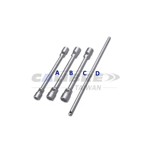 Chave de boca para caminhão de calibre, ferramenta de 4 peças, conjunto de chave de roda estendida hgv