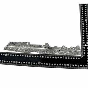 Lame de couteau en acier Damas forgée à la main de haute qualité, pour la fabrication de couteaux, utilisation en extérieur, meilleure matière première - Product Image 4