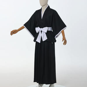 Conjunto de Uniforme Hakama Estilo Samurái Tradicional – Gi de Artes Marciales y Hakama Plegado para Práctica - Product Image 3
