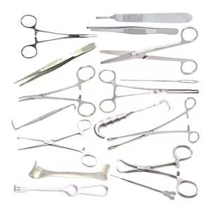 Instrumentos Básicos de Cirugía General, Instrumentos Médicos de Acero Inoxidable para Laparotomía Manual Más Vendidos, Certificados CE por GUJJAR - Product Image 1