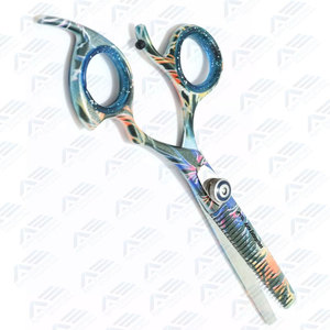Tijeras de Entresacar Profesionales para Barbería y Salón, con Mango Ergonómico, de Acero Inoxidable Japonés, Venta al por Mayor - Product Image 5