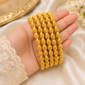 Gold Plated Open Bangle <b>Bracelet</b> <b>Crystal</b> Rhinestone Copper Jewelry for Women Party Wear - Product Image 3