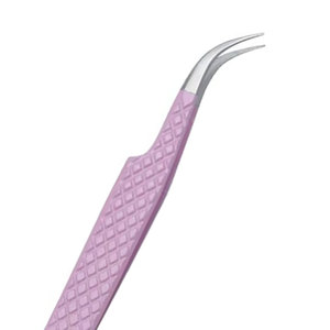 Pince à épiler professionnelle pour extensions de cils, en acier inoxydable durable, conception anti-fatigue pour une utilisation prolongée - Product Image 5