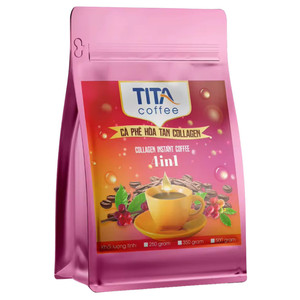 Café Instantáneo de Colágeno OEM Premium con Crema Vegetal, Sabor a Azúcar y Crema - Mezcla 4 en 1 en Caja Dulce - Product Image 5