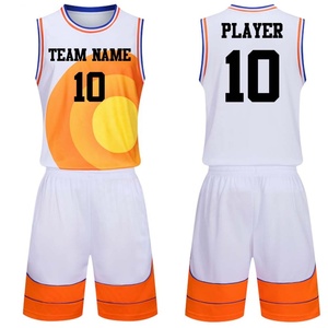 Ensemble d'uniformes de basketball pour jeunes, tissu confortable et durable, maillot et short d'entraînement et de match avec impression personnalisée - Product Image 1
