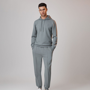 Pantalon de jogging en molleton français pour homme – Qualité supérieure, respirant, doux, décontracté, idéal pour l'entraînement, le fitness et la course à pied – Fabrication OEM/ODM - Product Image 3