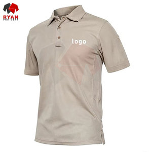 เสื้อโปโลดีไซน์เฉพาะของ Ryan Pro Gear สำหรับผู้ชายสไตล์สวมหัวพร้อมแผ่นป้ายโลโก้ปรับแต่งได้ - Product Image 3