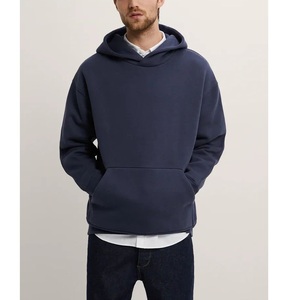 Heavyweight Cotton Men's Hooded Sweatshirts <b>Wreath</b> Puff Printing Label High Quality Custom Logo Hoodies - Product Image 6
