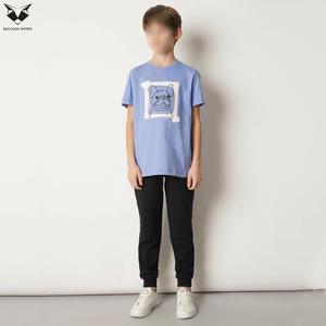 Camisetas Personalizadas para Niños, 100% Algodón, Suaves y Transpirables, de Manga Corta, con Diseños Gráficos, al por Mayor, Estilo Casual - Product Image 4