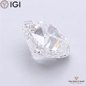 เพชร CVD ทรงคุชชั่น ขนาด 2.00 กะรัต สี D ความสะอาด VVS2 พร้อมใบรับรอง IGI สำหรับเครื่องประดับแบบโซลิแทร์ทันสมัยตามสั่ง - Product Image 3