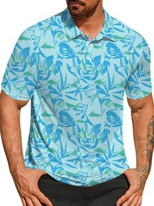 Rehaussez votre catalogue de vêtements pour hommes avec nos polos à motifs de poissons tropicaux aquatiques. Nous garantissons des MOQs faibles et des livraisons rapides pour la vente en gros B2B. - Product Image 1