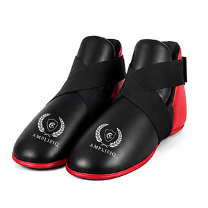 Chaussures de boxe pour hommes - Fermeture élastique en cuir, antidérapantes, légères et confortables, idéales pour l'entraînement et les séances de fitness - Product Image 1